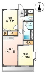 ベルグランデ高柳の物件間取画像